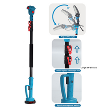 Naložite sliko v pregledovalnik galerije, Orodja za programe teleskopski nabor akusov: žage in škarje za veje - 240cm