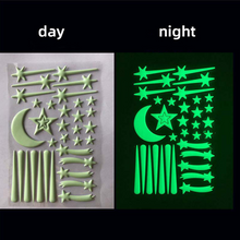 Naložite sliko v pregledovalnik galerije, Zvezdice, ki se svetijo v temi, nalepke za otroške sobe