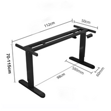 Naložite sliko v pregledovalnik galerije, Električne nastavljive opore za noge za mizo