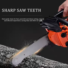 Naložite sliko v pregledovalnik galerije, Mini motorna žaga 4,2 KM z brezplačnimi zaščitnimi očali in rokavicami – Kompaktna moč v vaših rokah
