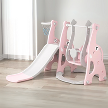Naložite sliko v pregledovalnik galerije, Otroško igrišče z drsnikom in gugalnico