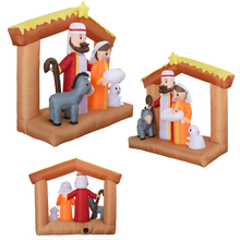 Naložite sliko v pregledovalnik galerije, Parcela z LED napihljivo osvetlitvijo 1,8 m