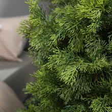 Naložite sliko v pregledovalnik galerije, Umetna cipresa 120 cm z zaščito pred UV žarki