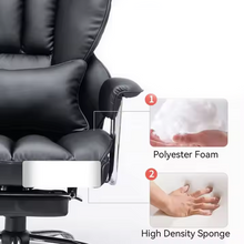 Naložite sliko v pregledovalnik galerije, Ergonomski pisarniški stol z visokim hrbtom