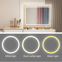 Naložite sliko v pregledovalnik galerije, Toaletna mizica z zložljivim ogledalom