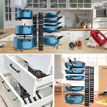 Naložite sliko v pregledovalnik galerije, Stojalo za lonce in pokrove