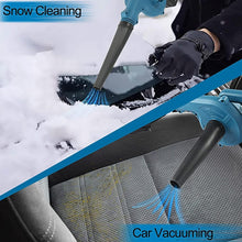 Naložite sliko v pregledovalnik galerije, Akumulatorski pihalnik listja/sesalnik z dvema baterijama