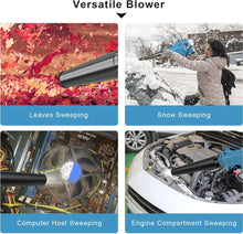 Naložite sliko v pregledovalnik galerije, Akumulatorski pihalnik listja/sesalnik z dvema baterijama