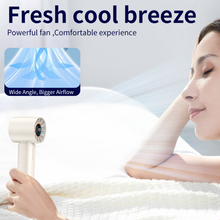 Naložite sliko v pregledovalnik galerije, Prenosni turbo ventilator z LED zaslonom