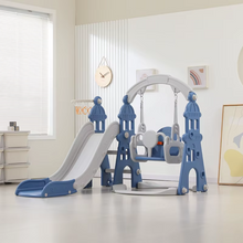 Naložite sliko v pregledovalnik galerije, Otroško igrišče z drsnikom in gugalnico