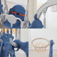 Naložite sliko v pregledovalnik galerije, Otroško igrišče z drsnikom in gugalnico