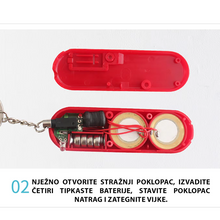 Naložite sliko v pregledovalnik galerije, Alarm z obeskom za ključeve – Vaš osebni varuh