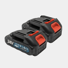 Naložite sliko v pregledovalnik galerije, Akumulatorski pihalnik listja/sesalnik z dvema baterijama