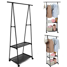 Naložite sliko v pregledovalnik galerije, Večnamenski obešalnik s policami