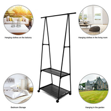 Naložite sliko v pregledovalnik galerije, Večnamenski obešalnik s policami