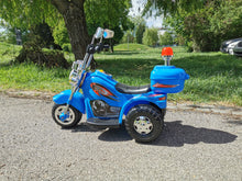 Naložite sliko v pregledovalnik galerije, Električni policijski motocikel za otroke
