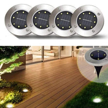 Naložite sliko v pregledovalnik galerije, Solarni LED vrtni diski - 4 kosi