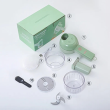 Naložite sliko v pregledovalnik galerije, Električni mini sekljalnik hrane