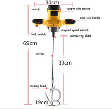Naložite sliko v pregledovalnik galerije, Mešalnik Agram tools® 2100 W