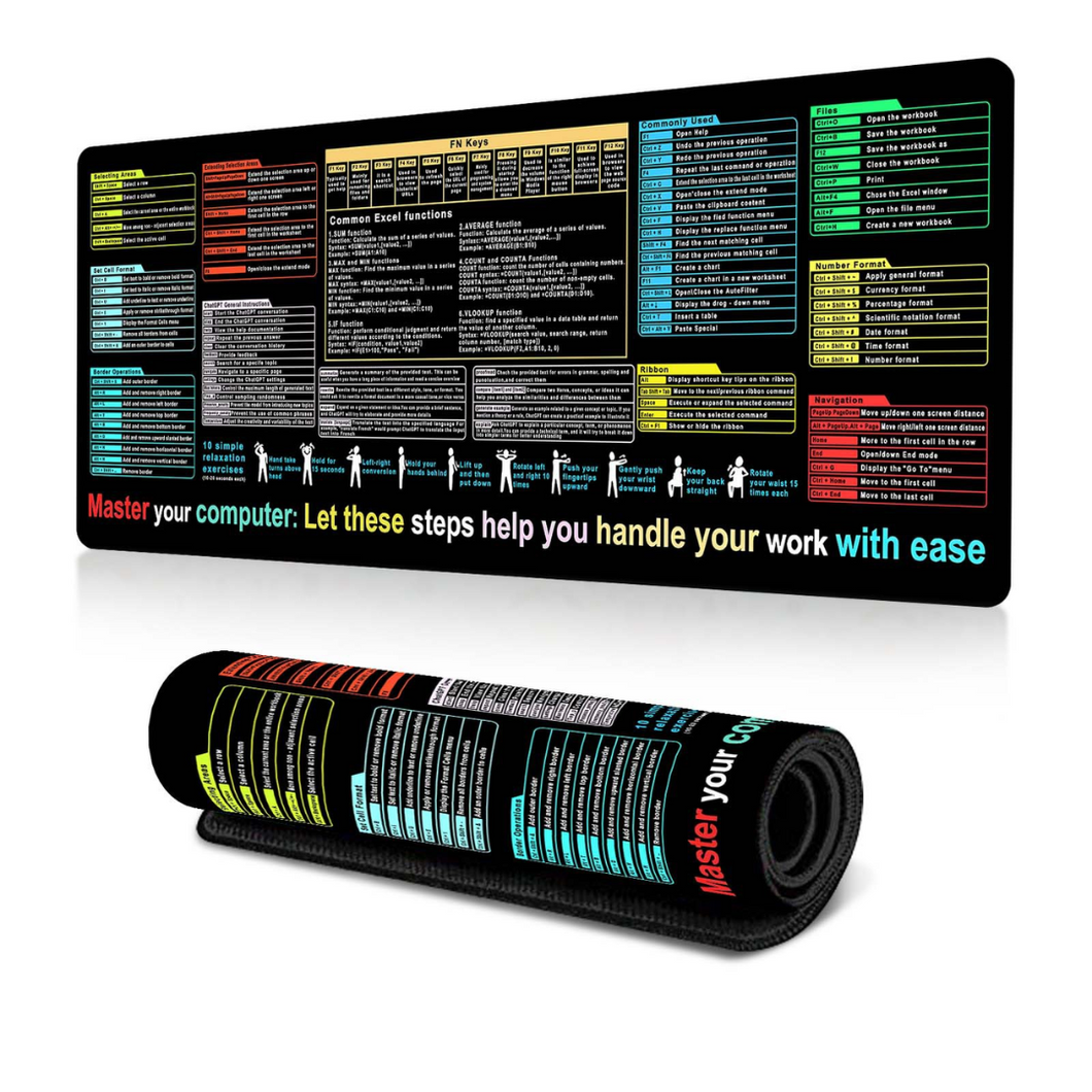 XL tipkovnica in miška obloga