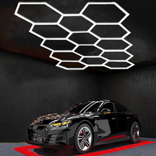 Naložite sliko v pregledovalnik galerije, LED razsvetljava Hexagon - komplet 11 elementov

