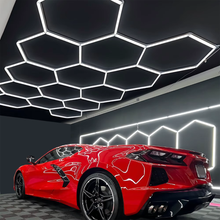 Naložite sliko v pregledovalnik galerije, LED razsvetljava Hexagon - komplet 11 elementov
