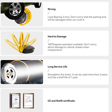 Naložite sliko v pregledovalnik galerije, Parkirna zapora / Daljinsko upravljanje / Sončno napajanje / Varuh parkirišča
