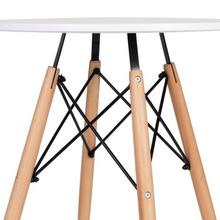Naložite sliko v pregledovalnik galerije, Torino miza – Okrogla 80 cm (bela ali črna)
