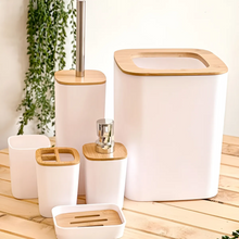 Naložite sliko v pregledovalnik galerije, Kopalnica Galanter Set – 6 elementov v sodobni črni barvi
