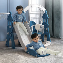 Naložite sliko v pregledovalnik galerije, Otroško igrišče z drsnikom in gugalnico
