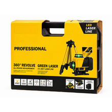 Naložite sliko v pregledovalnik galerije, Laserski niverer 4 × 360 ° – 16 vrstic – rumena
